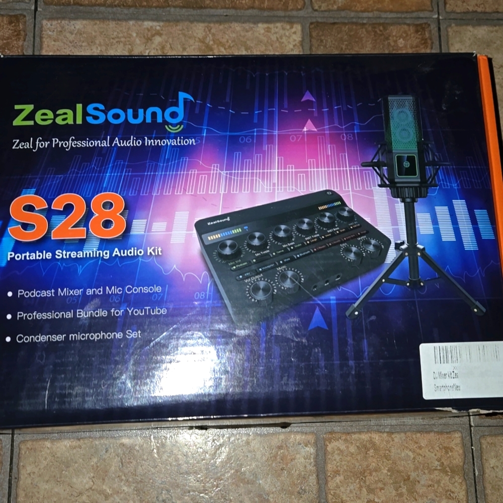 A podcast sound mixer, this device is really for making podcasts or music.